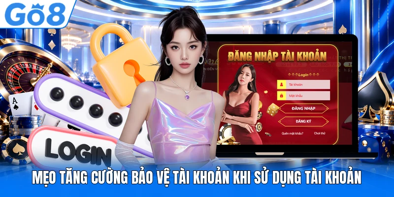 Mẹo tăng cường bảo vệ tài khoản khi sử dụng tài khoản
